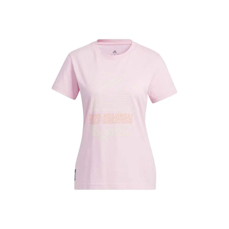 Adidas T Shirts Women's Pink-0