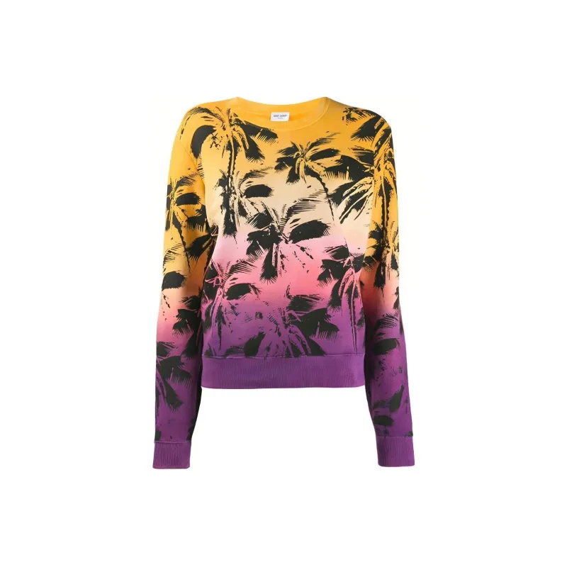 SAINT LAURENT Sweatshirts Women's Multicolor-0