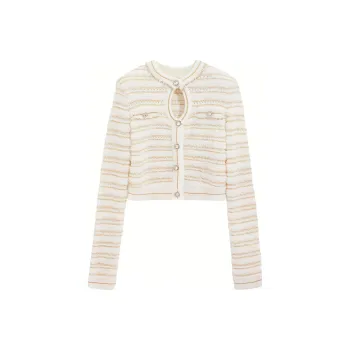 Bebe FW23 Sweater Women's Raw White