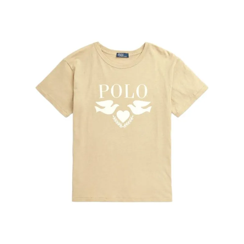 Polo Ralph Lauren T Shirts Women's Beige-0