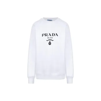 PRADA SS22 Sweatshirt Women's White