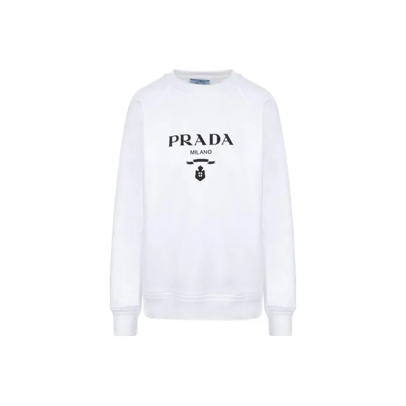 PRADA SS22 Sweatshirt Women's White-0