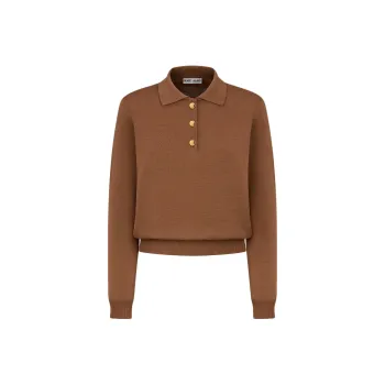 Blaze Milano SS25 Sweater Women's Chestnut Brown