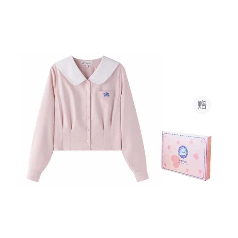 Tokyo Season Shirt Spring And Summer Women's Gift Box Set Pink-10