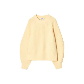 COS Sweater Women's Cream Yellow