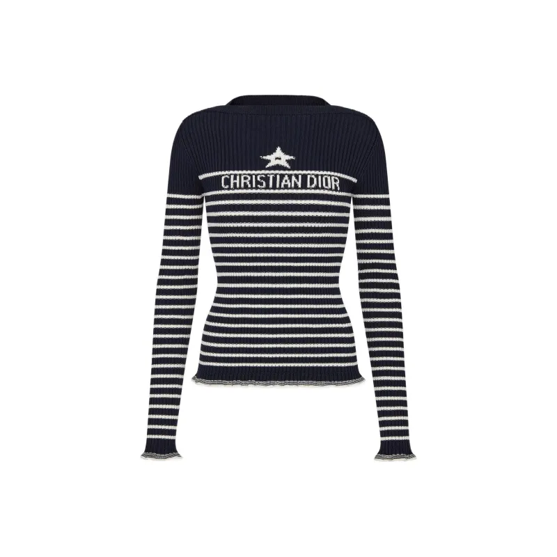 DIOR FW22 Knitwear Women's Marine Blue-0