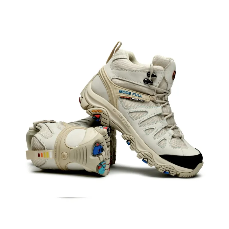 MODE FULL Slip Resistant, Abrasion Resistant, Breathable High Top Hiking Shoes Men's-9