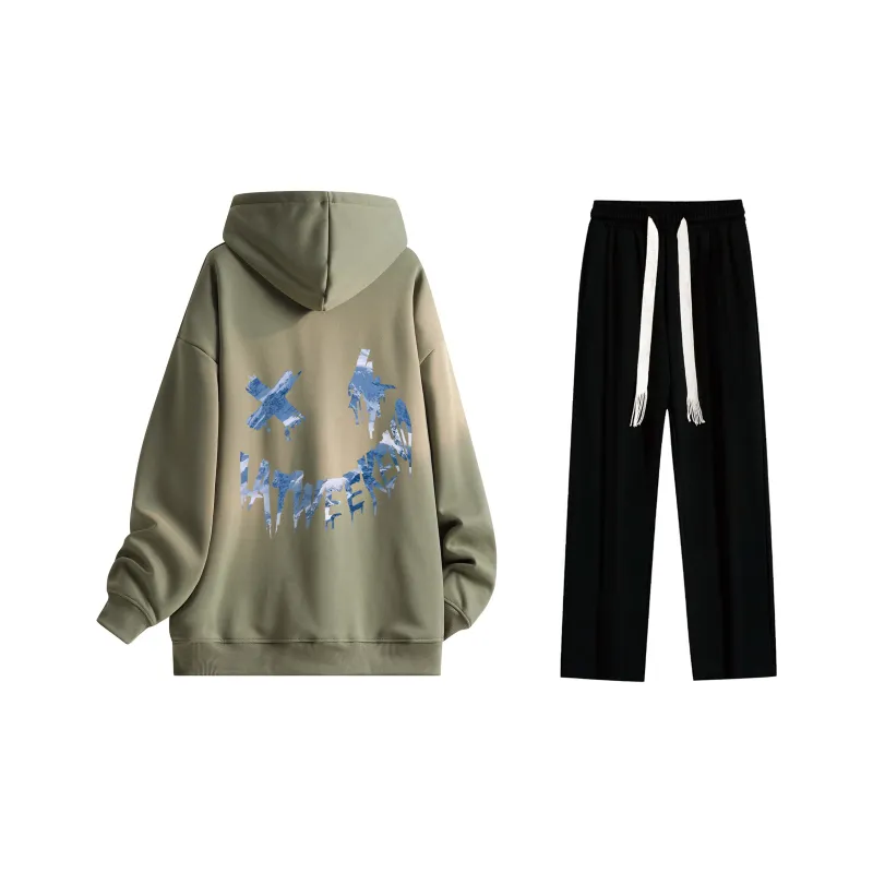 LA'T.WEEKEND Sweatshirt Set Unisex-12