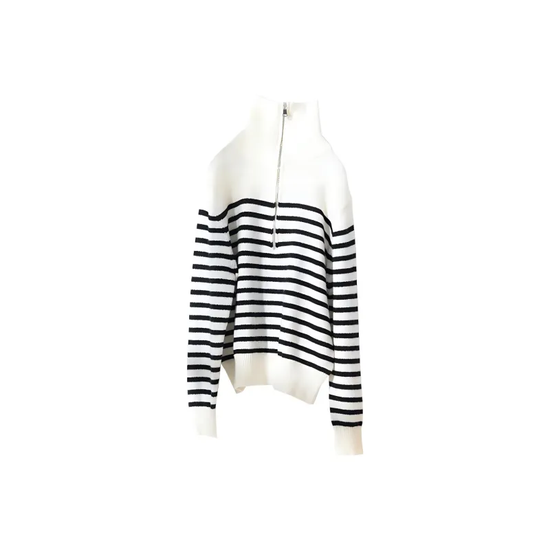 ZIMO Sweater Women's Black White-0