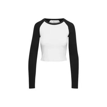 ARITZIA Tna Homestretch Crew Waist Raglan Longsleeve T-Shirt Women's