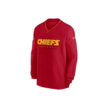 Nike Kansas City Chiefs Sideline Men's Nike Nfl Long Sleeve Windshirt