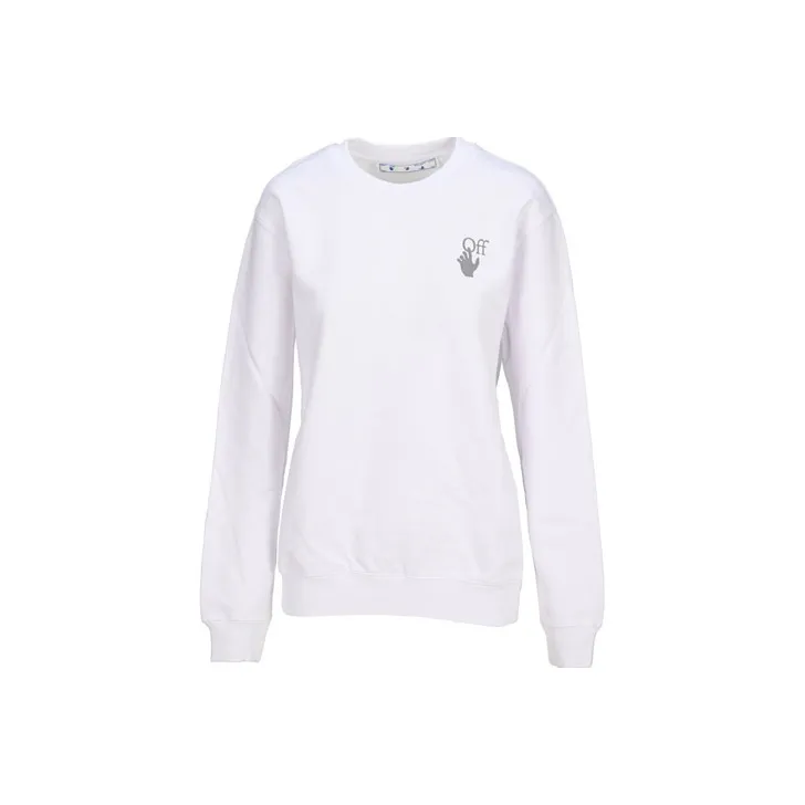 OFF WHITE FW20 Sweatshirts Women's White-0