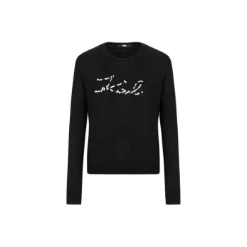 KARL LAGERFELD SS24 Sweater Women's Black