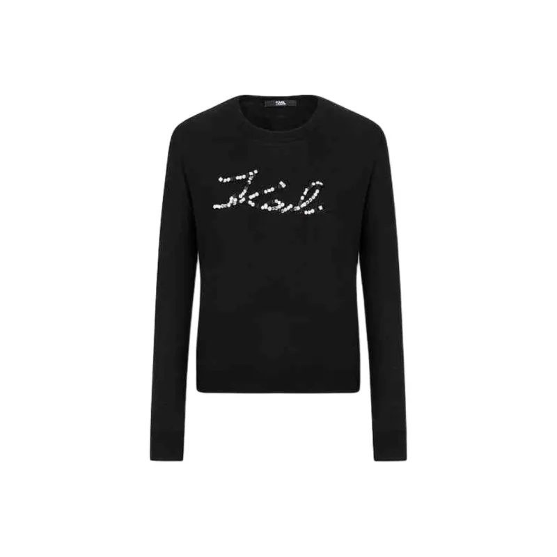 KARL LAGERFELD SS24 Sweater Women's Black-0