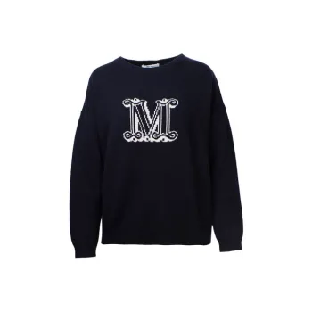 MaxMara Slim Fit Sweater Women's Dark Blue
