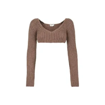FENDI Cashmere Sweaters Women's Brown