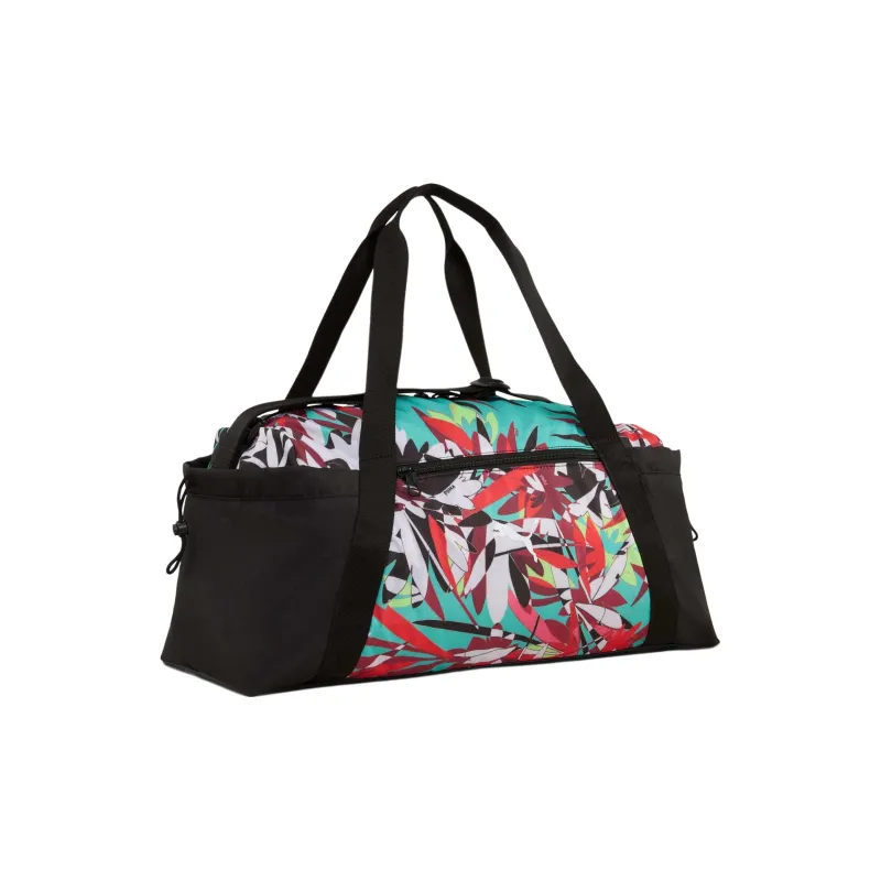 PUMA Polyester Travel Bag 24L Women's Black & Red & Green-0