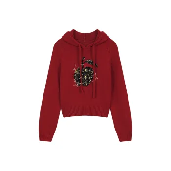 ELF SACK Sweater Women's Apple Red