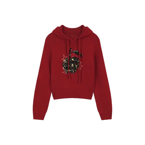 ELF SACK Sweater Women's Apple Red