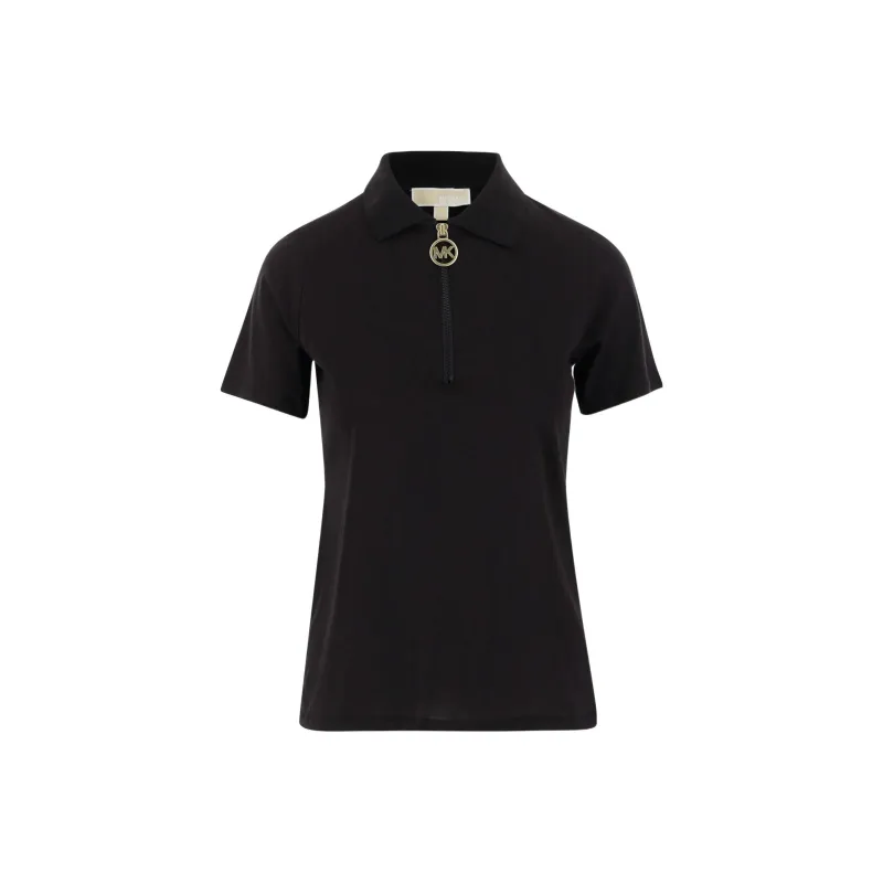 MICHAEL KORS Polo Shirt Women's Black-0