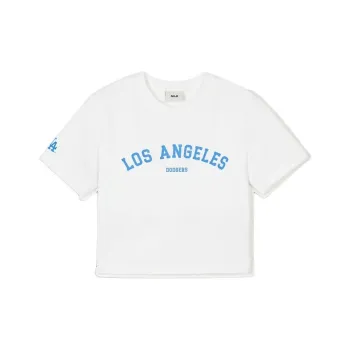 MLB Los Angeles Dodgers T Shirts Women's White