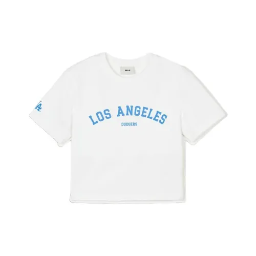 MLB Los Angeles Dodgers T Shirts Women's White