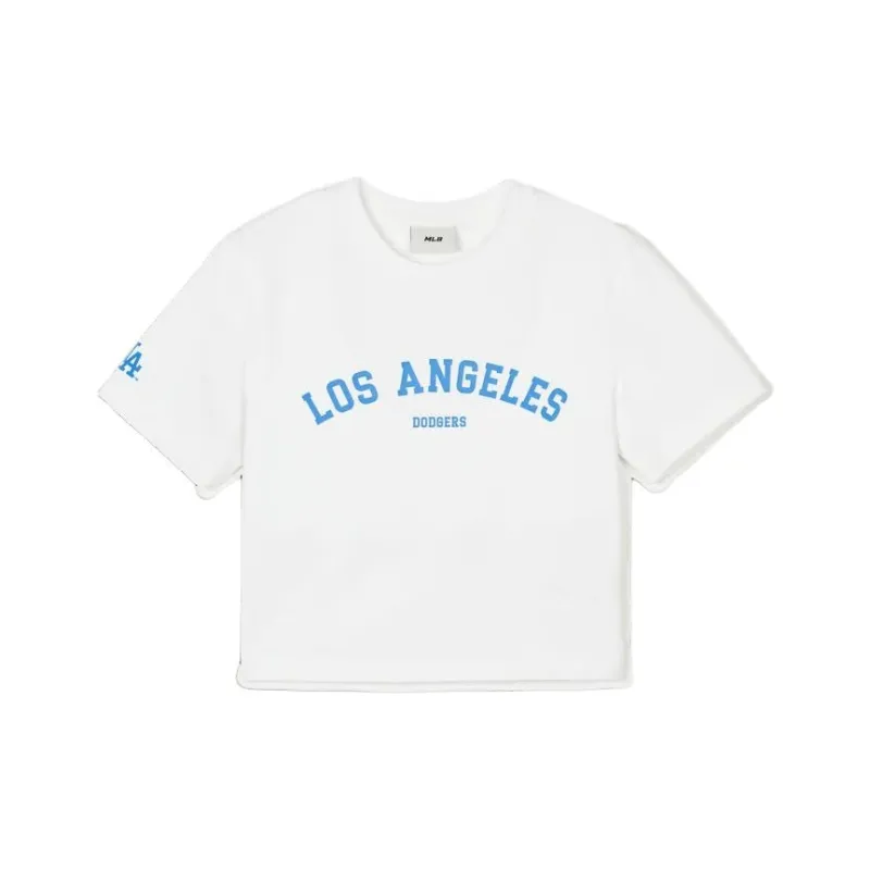 MLB Los Angeles Dodgers T Shirts Women's White-0