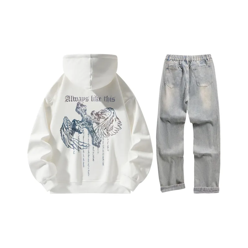 LEVEL Sweatshirt Sets Unisex-17