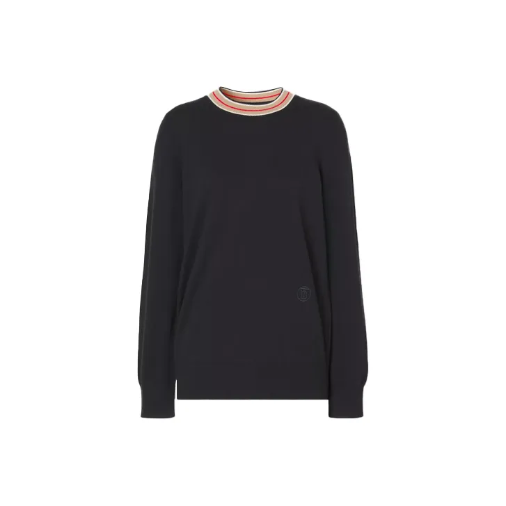 Burberry Stripe neckline Cashmere Jumper-0