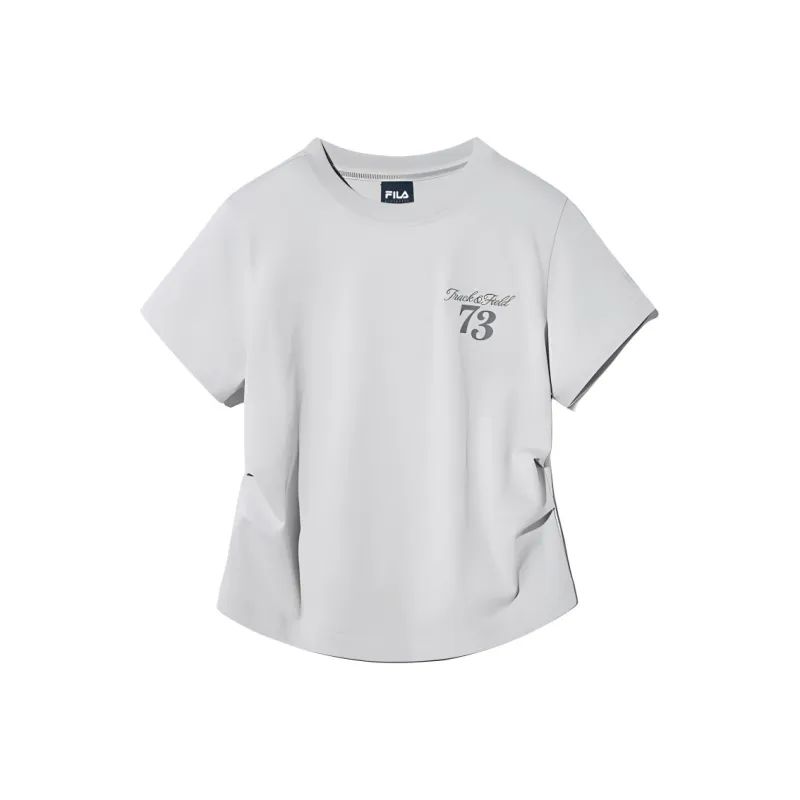 FILA T Shirts Women's Gray-0
