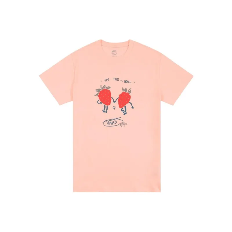 Vans T Shirts Women's Flesh Pink-0