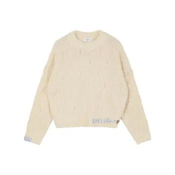 Spelledit Sweaters Women's Ivory