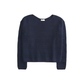 Hollister Sweater Women's Marine Blue