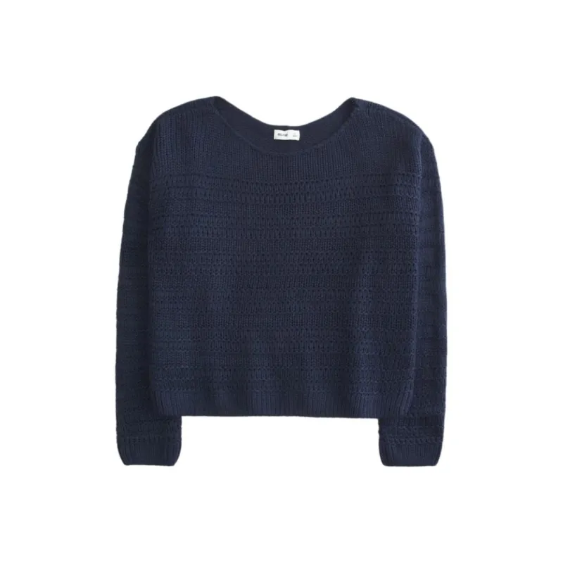 Hollister Sweater Women's Marine Blue-0