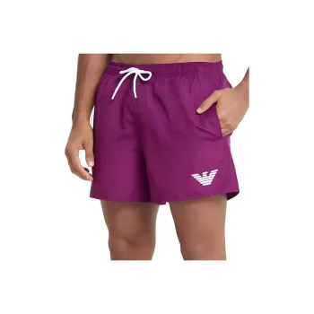 EMPORIO ARMANI SS24 Casual Shorts Men's Purple