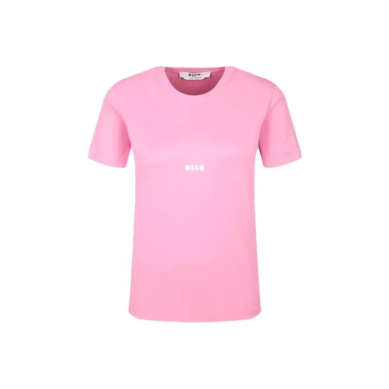 MSGM T Shirts Women's Pink-0