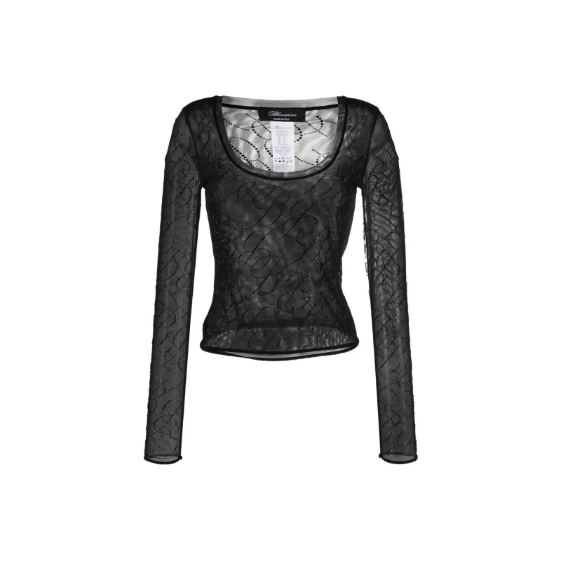 Blumarine T Shirts Women's Black-0