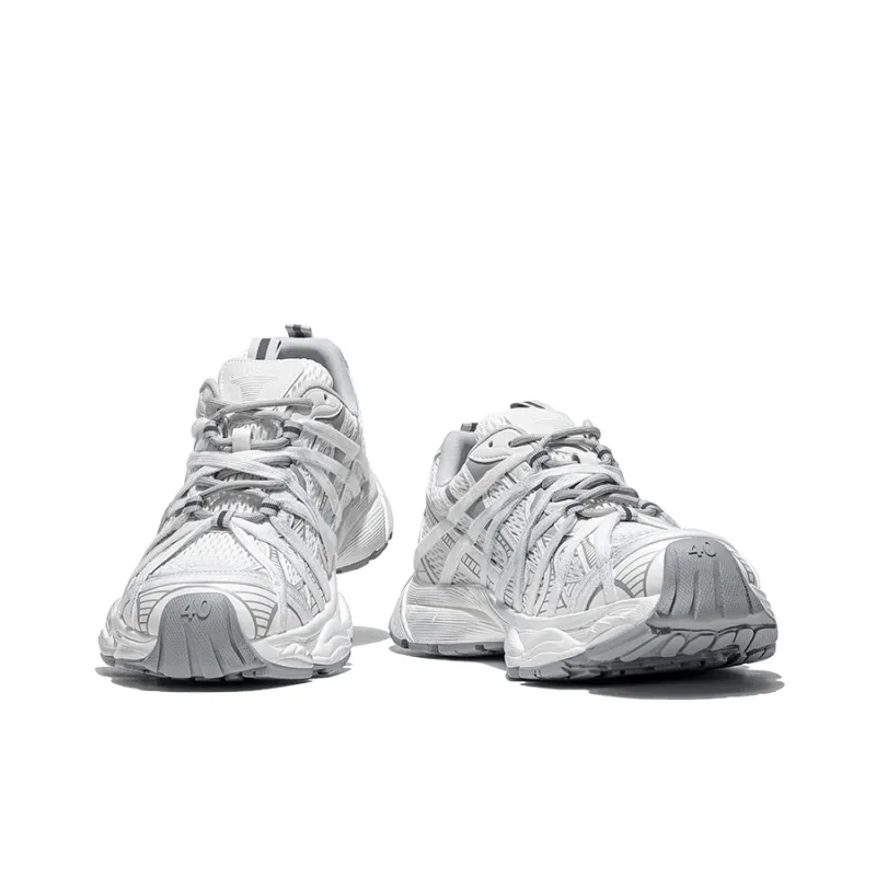 MOERBAI Marshmallow Breathable Height Increase Low Top Chunky Sneakers Unisex-2