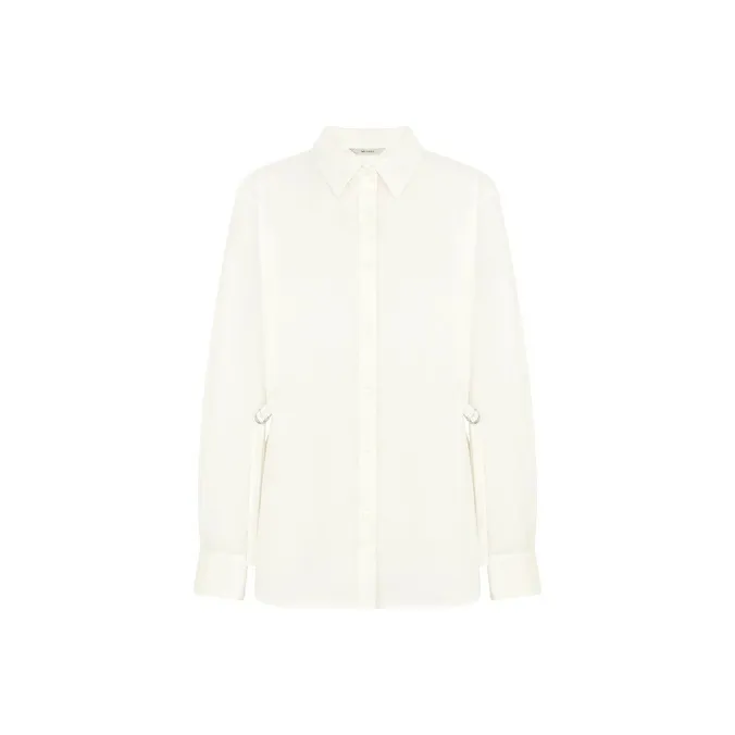 MEIYANG Shirts Women's White-0