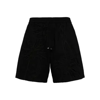 AMIRI Guipure Lace Shorts