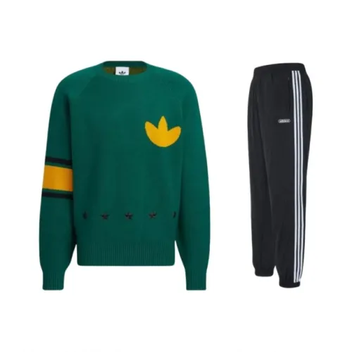 Adidas Originals Clover Series Sweatshirt Set Men's