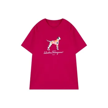 ABCMININ T Shirt Women's Rose Red
