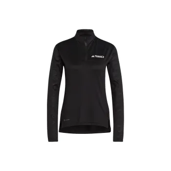 Adidas Free Shipping With AdiClub Terrex Multi Half-Zip Long Sleeve Tee