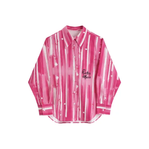 Richie Macie Shirt Women's Rose Red