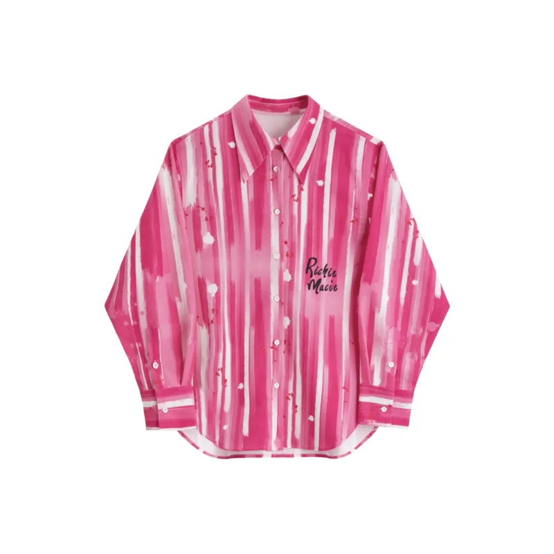 Richie Macie Shirt Women's Rose Red-0