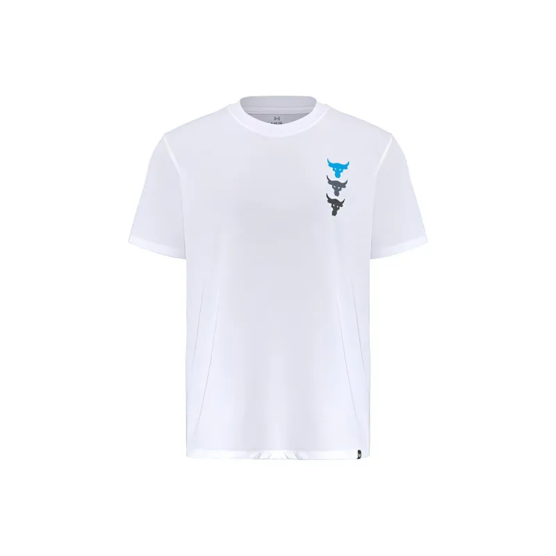 Under Armour Drop Shoulder Sleeve T Shirt Women's White-0