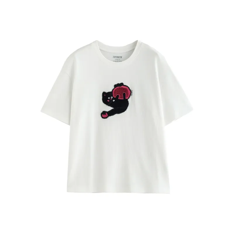 Initial Language T Shirt Women's-0