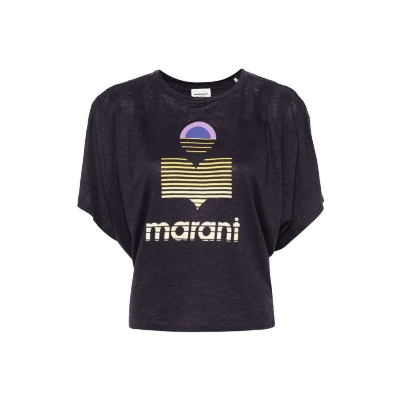 ISABEL MARANT ETOILE T Shirt Women's Midnight Blue-0