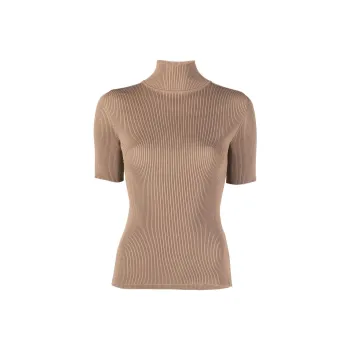 OFF WHITE Slim Fit Knitwear Women's Brown
