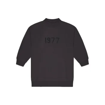Fear Of God Essentials Women's 1977 3/4 Sleeve Mockneck Iron